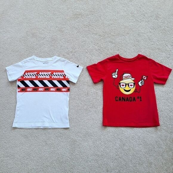 Lot of Boys Short Sleeve T-shirts Size 5/6 & 6/7 - Picture 2 of 12